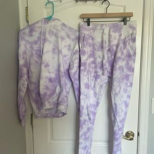 Tye dye sweat set